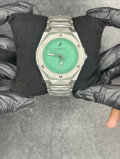 New Hublot Diamond Cut | Date Adjustment | Texture Chain