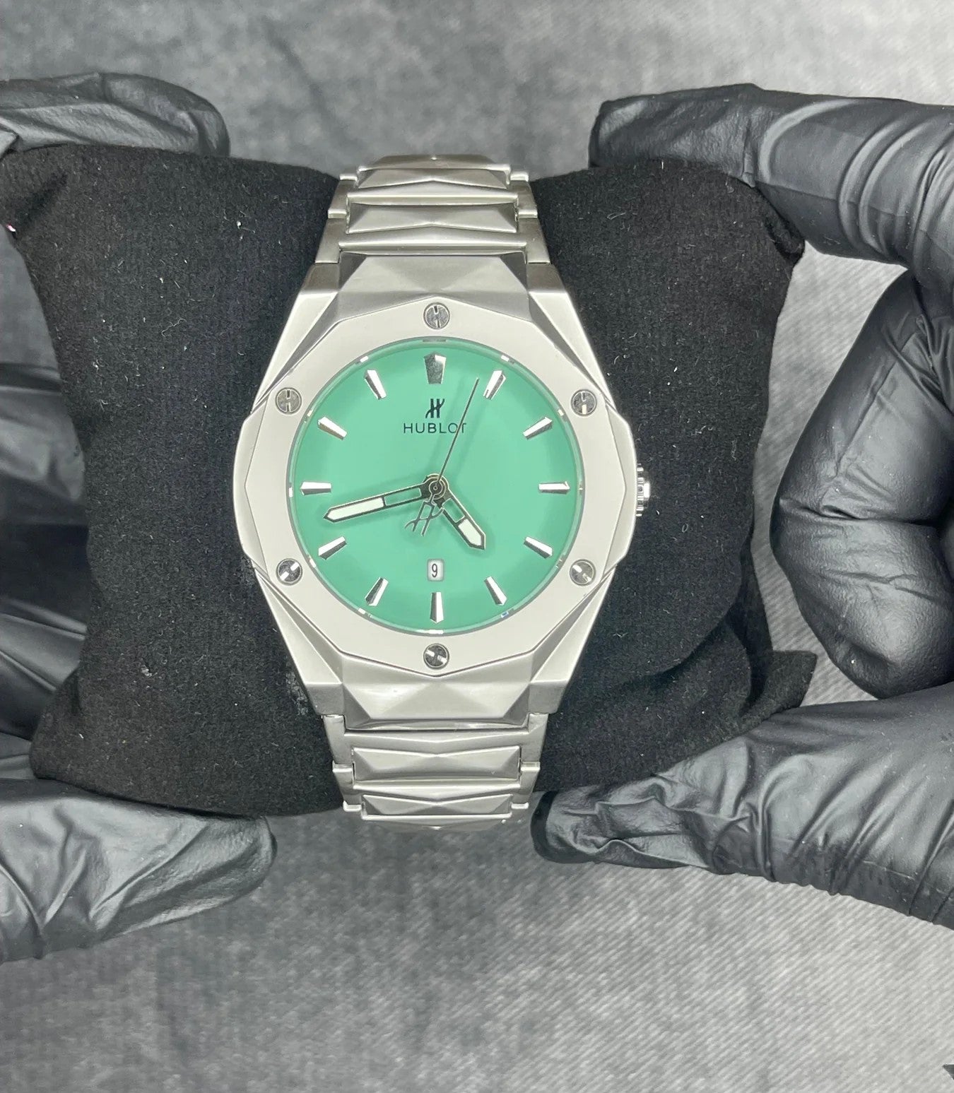 New Hublot Diamond Cut | Date Adjustment | Texture Chain
