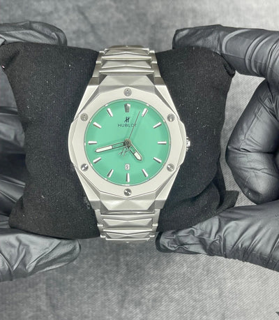 New Hublot Diamond Cut | Date Adjustment | Texture Chain