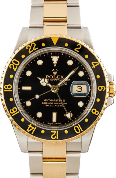 Rolex GMT Master II Two Tone