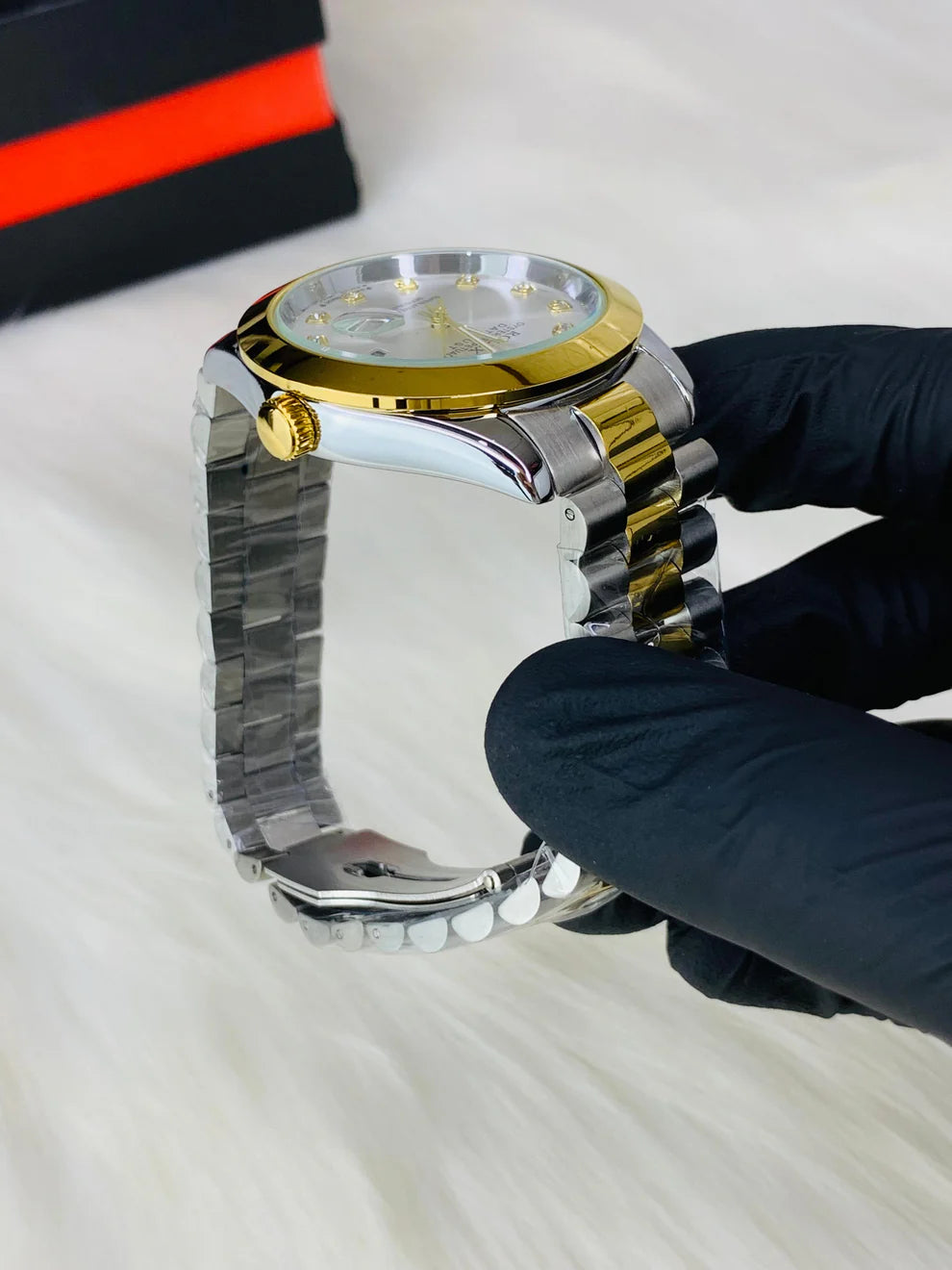 Date Just Stainless Steel Chain Luxury Watch