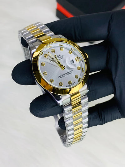 Date Just Stainless Steel Chain Luxury Watch